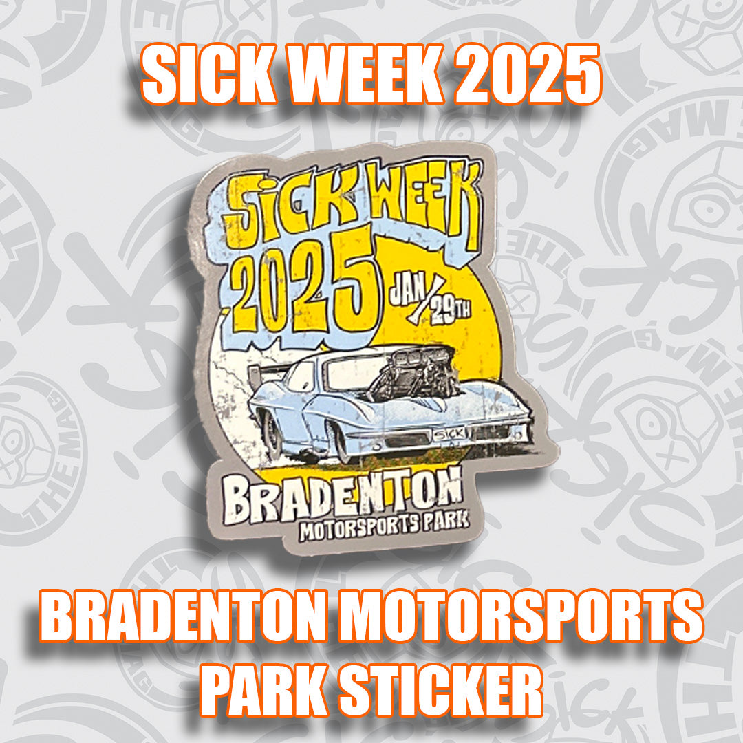 Sick Week 2025 Track Stickers