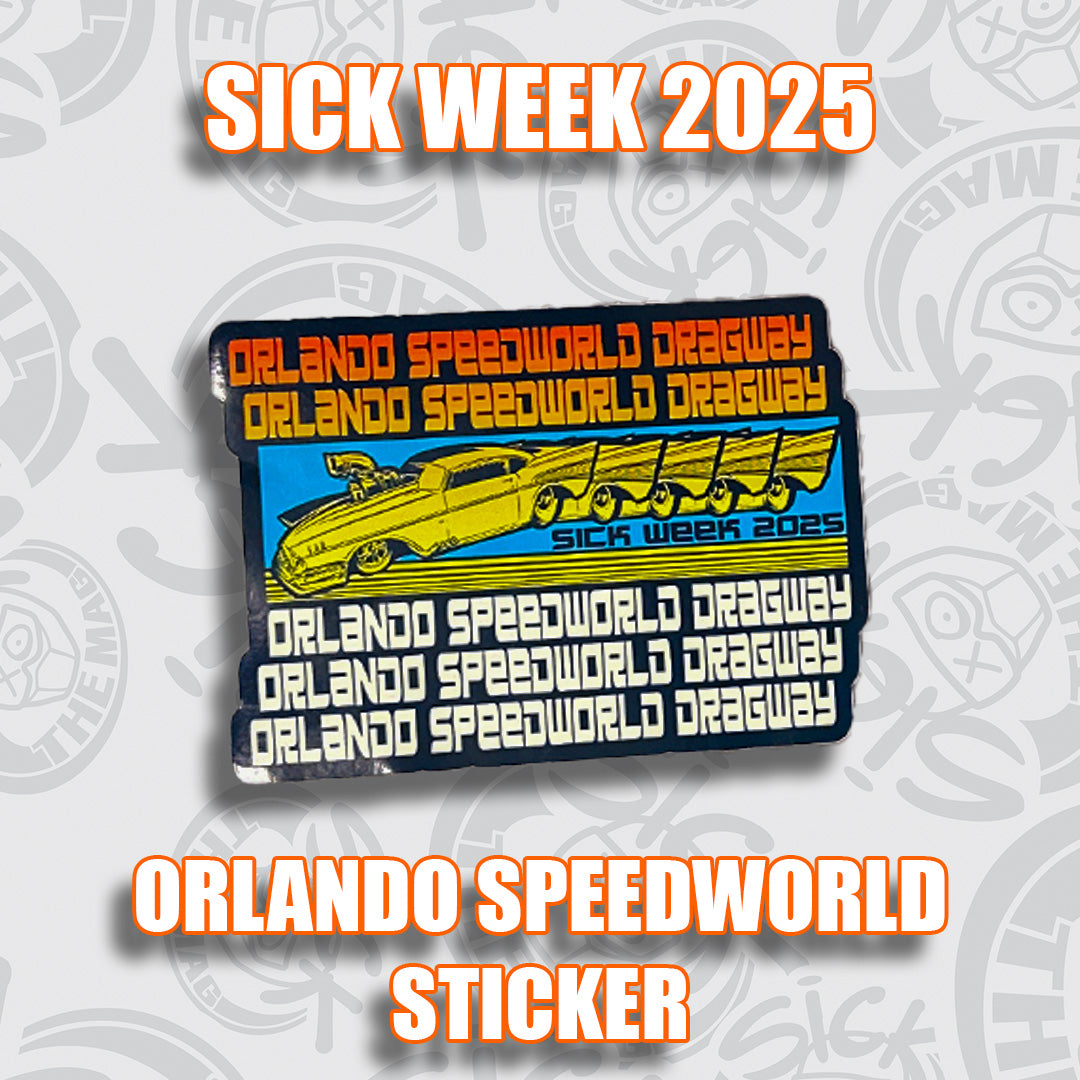 Sick Week 2025 Track Stickers