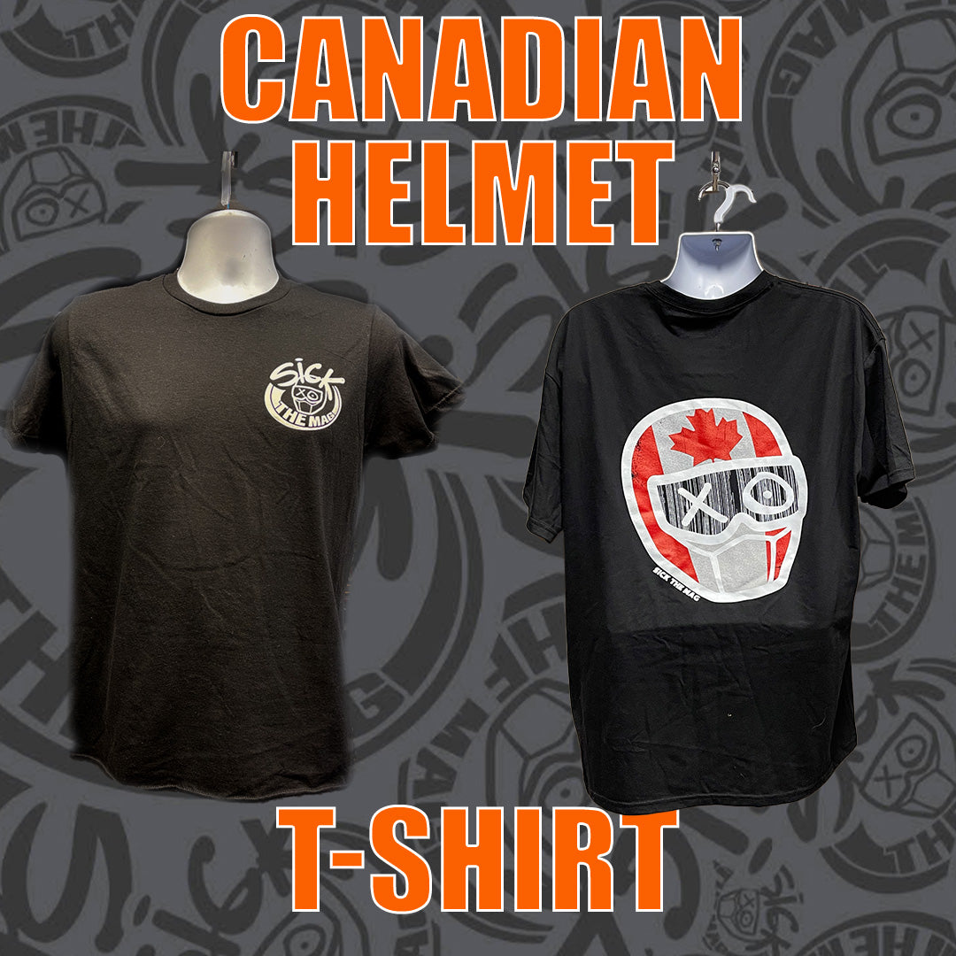 Canadian Helmet T-Shirt – Sick The Mag